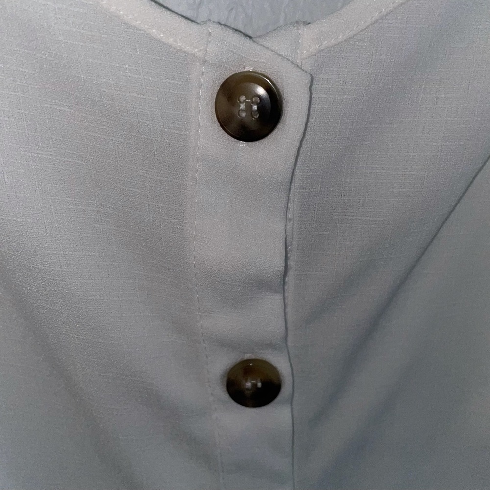 Nasty Gal Button Down Blouse Tank Top - Picture 4 of 5